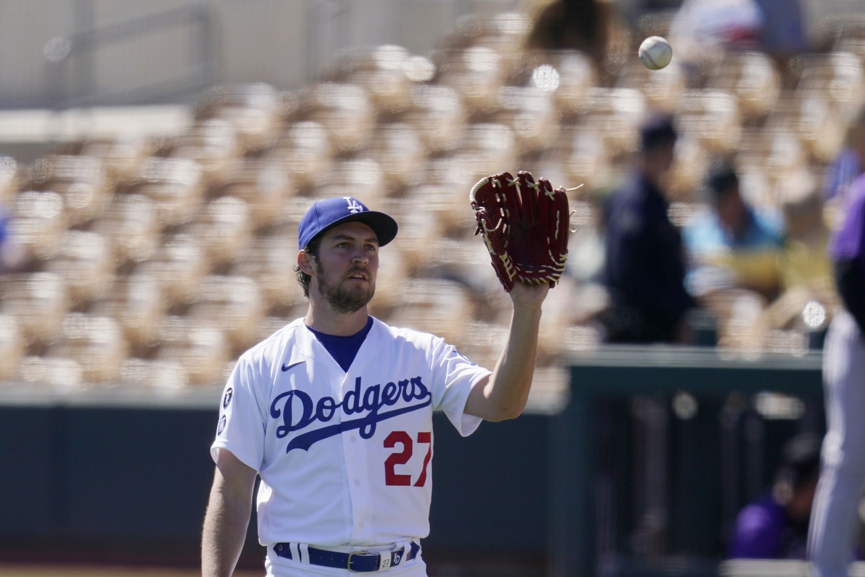 Rockies Dodgers Spring Baseball
